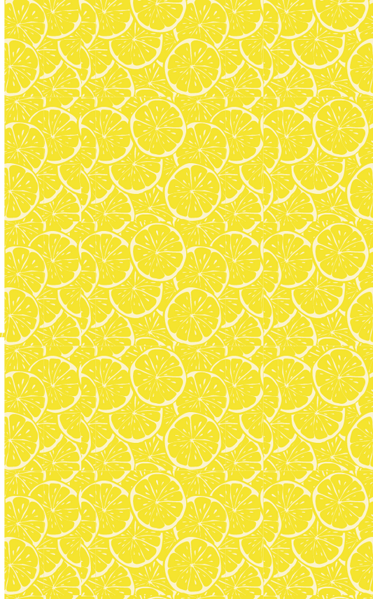 Lemony Lemons (Adhesive Vinyl - 12" x 12" Printed Sheet)
