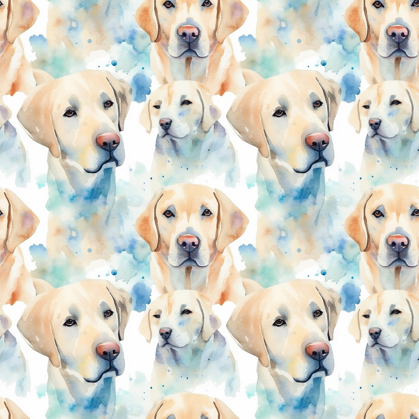 Labrador Retriever Dog (Adhesive Vinyl - 12" x 12" Printed Sheet)