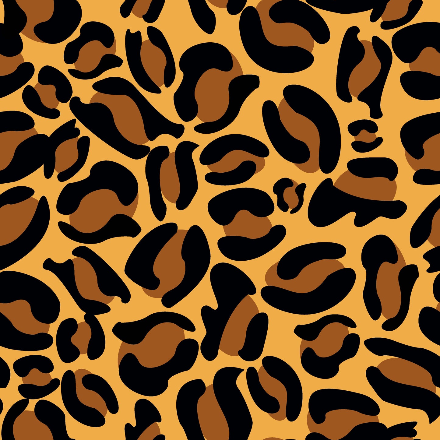 Cheetah (Faux Leather - 8" x 13" Printed Sheet)