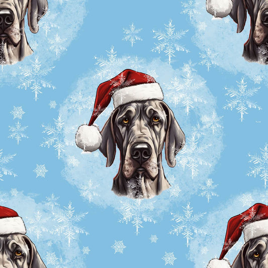 Great Dane Dog (Faux Leather - 8" x 13" Printed Sheet)