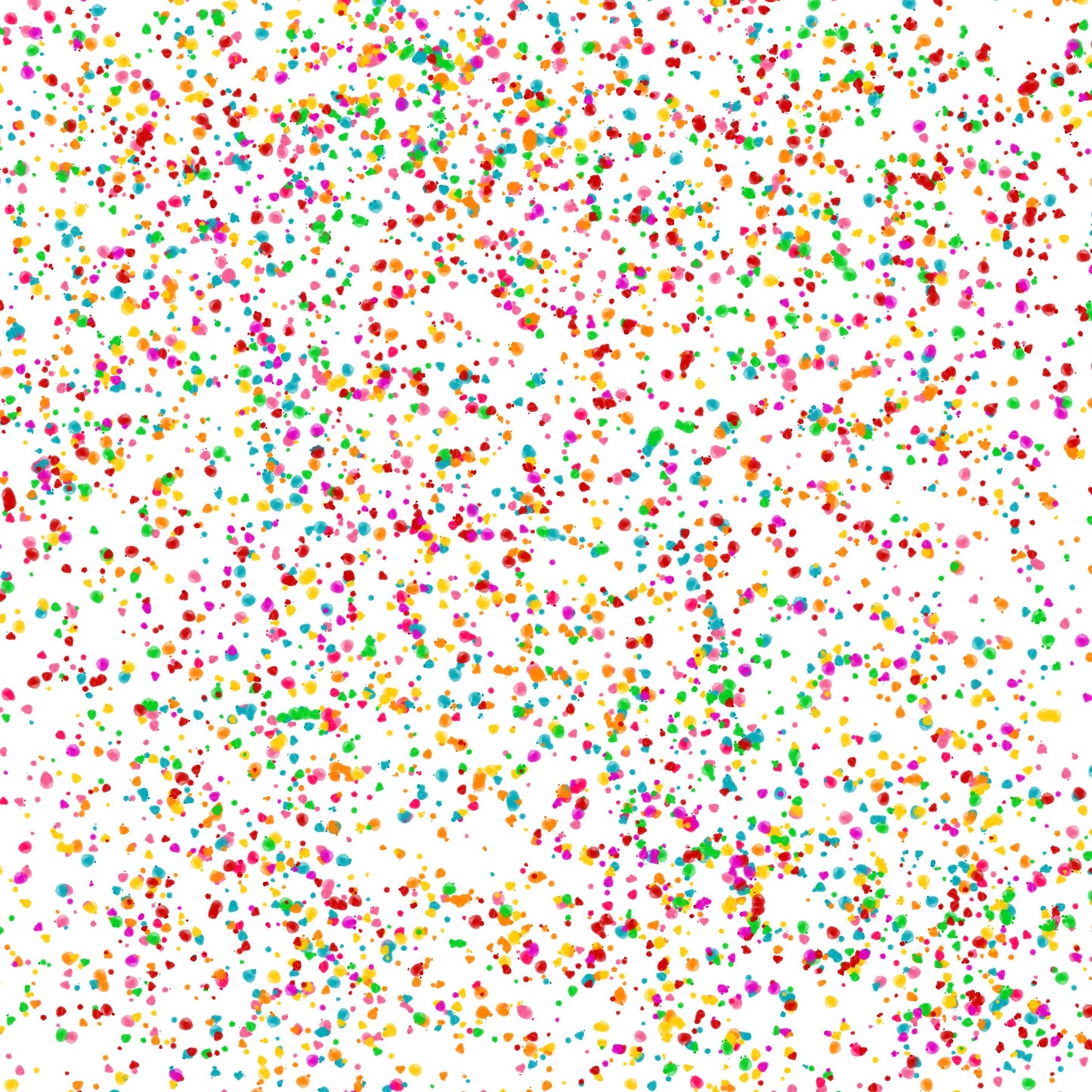 Rainbow Splatters (Faux Leather - 8" x 13" Printed Sheet)