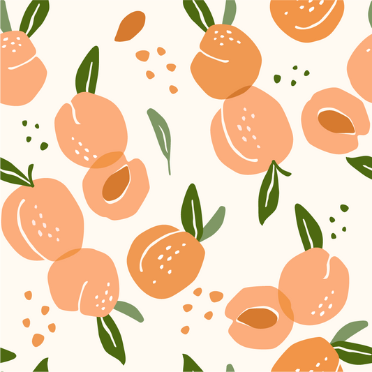 Oranges (Faux Leather - 8" x 13" Printed Sheet)