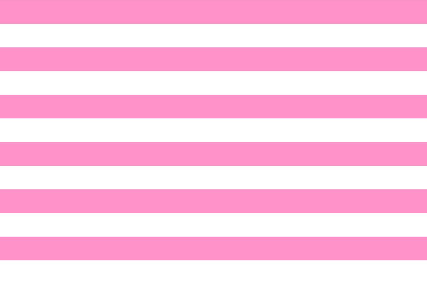 Pink & White Stripes (Faux Leather - 8" x 13" Printed Sheet)