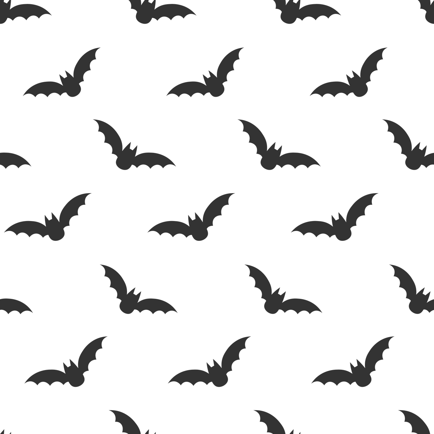 Black Bats (Faux Leather - 8" x 13" Printed Sheet)