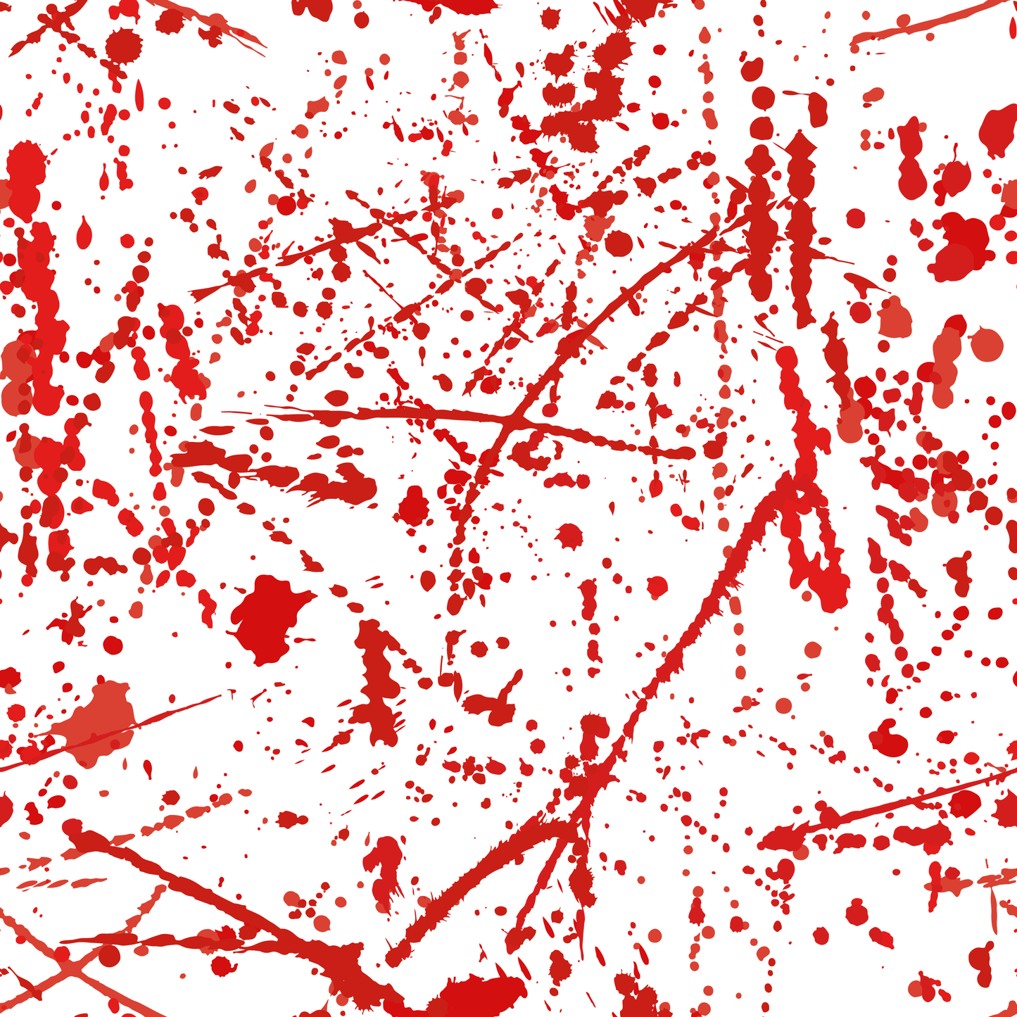 Blood splatter (Faux Leather - 8" x 13" Printed Sheet)