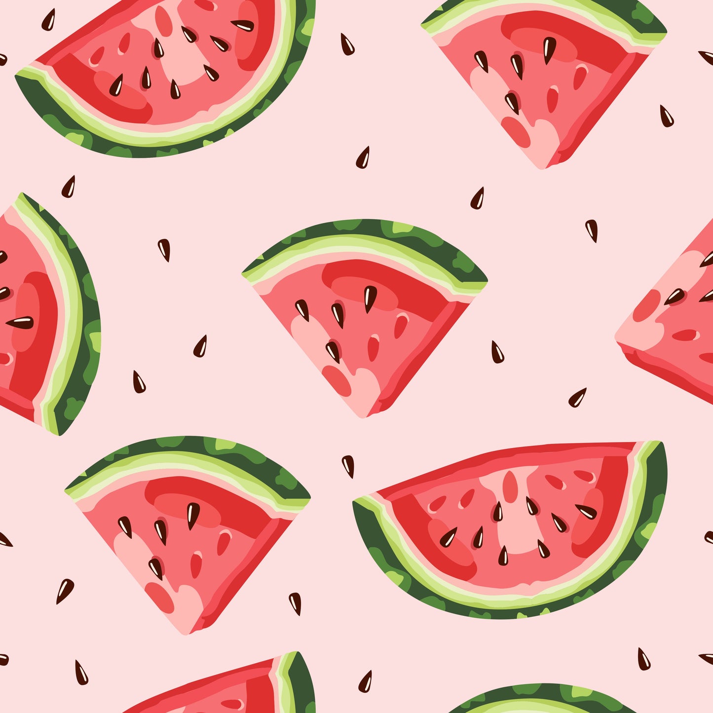 Watermelon (Faux Leather - 8" x 13" Printed Sheet)